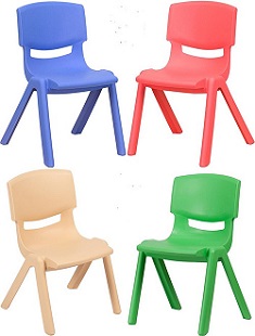 Kids Plastic Stacking Chairs