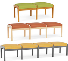 Upholstered Wood Benches