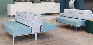 Armless Medical Lounge Seating